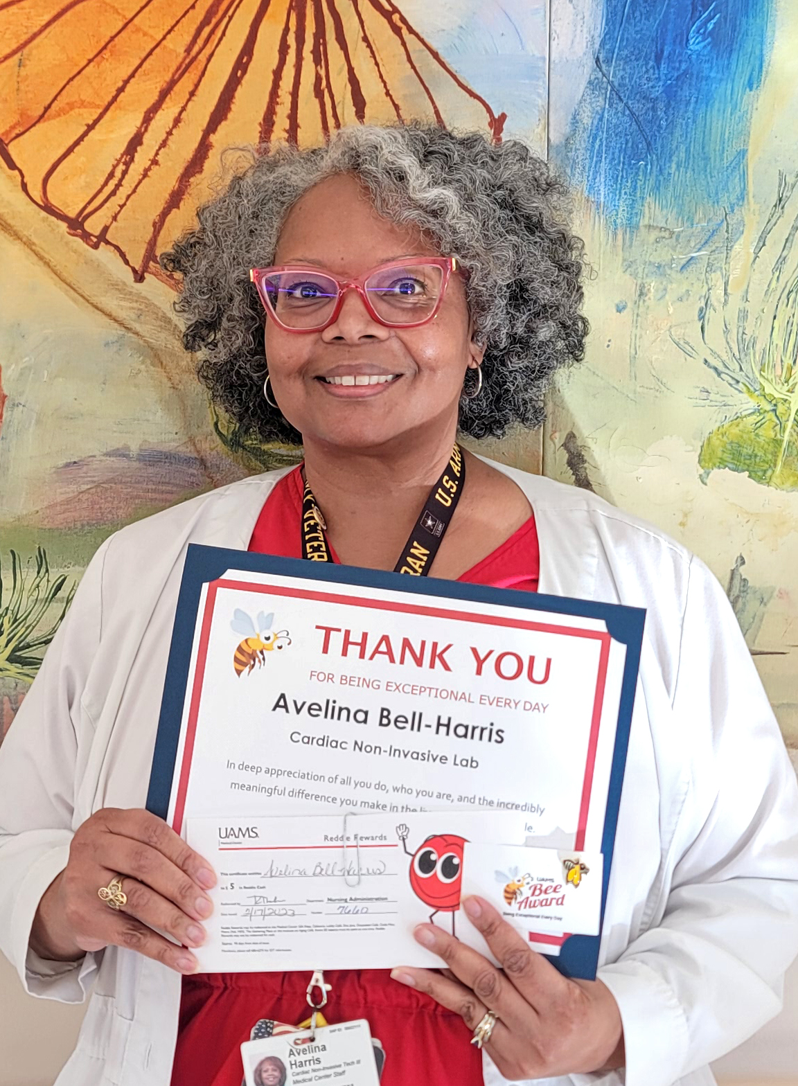 Avelina Bell-Harris, Diagnostic Medical Sonographer in Cardiac Non-Invasive Lab