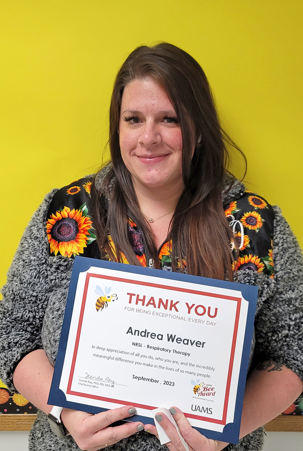 Andrea Weaver, Registered Respiratory Therapist, NRSL Respiratory Therapy