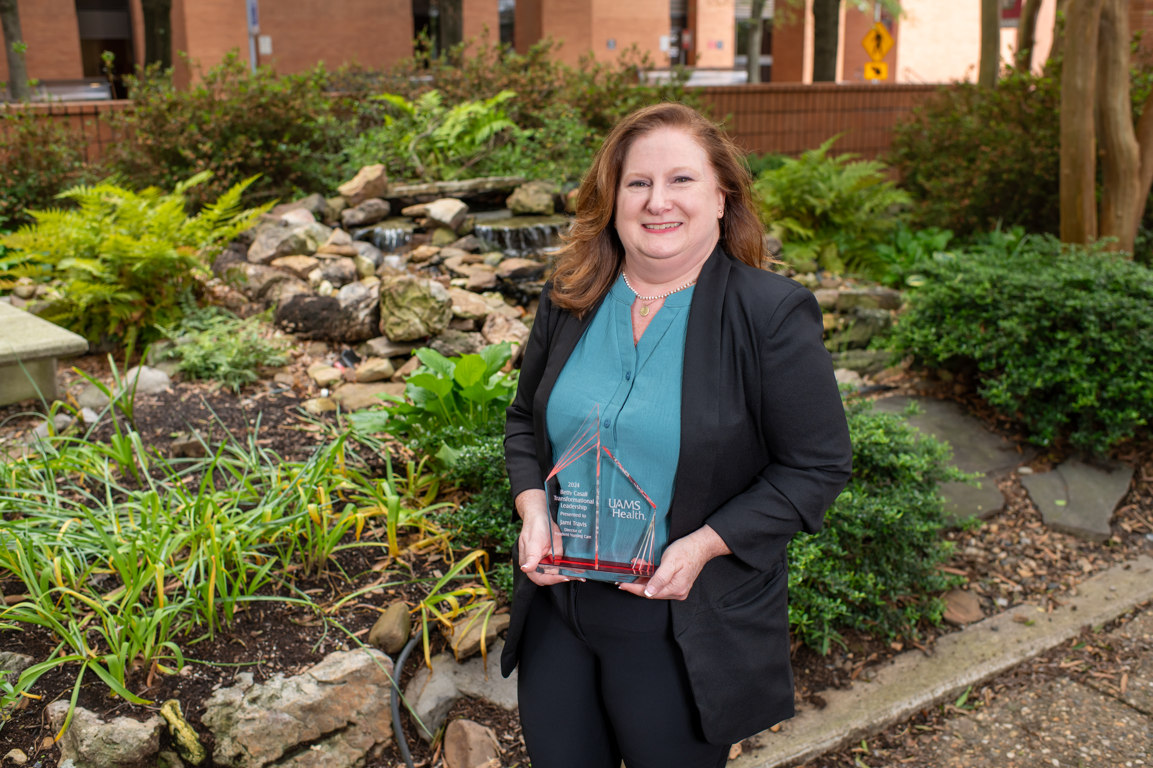 2024 Betty Casali Transformational Leadership Winner: Jami Travis, RN, Nursing Director of Critical Care NRSL Inpatient