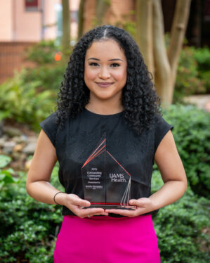 2025 Outstanding Community Service Winner: Amelia Hernandez, RN from the Neurology Center
