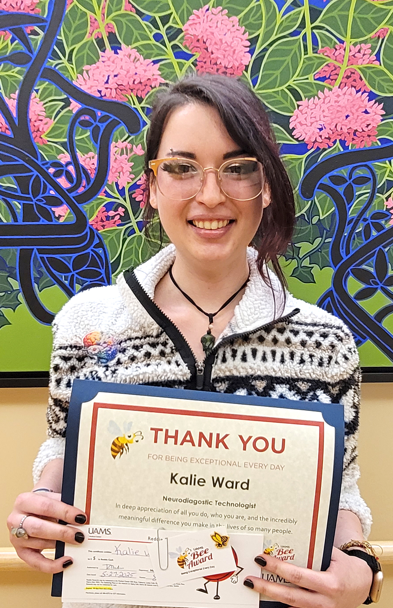 Kalie Ward is a Neurodiagnostic Technologist in the Neurodiagnostic Department