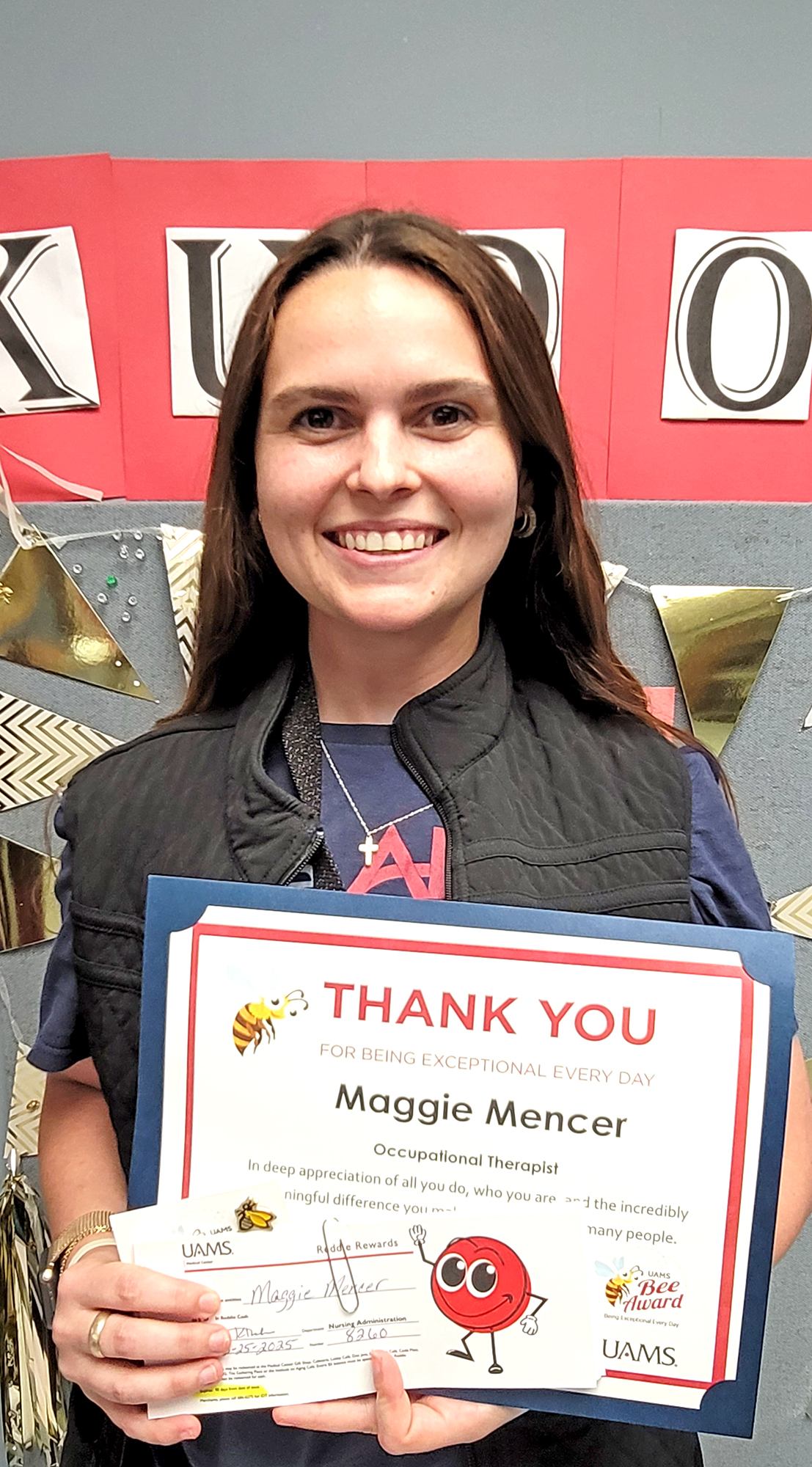 Maggie Mencer is a Occupational Therapist in the Occupational Therapy Inpatient Department
