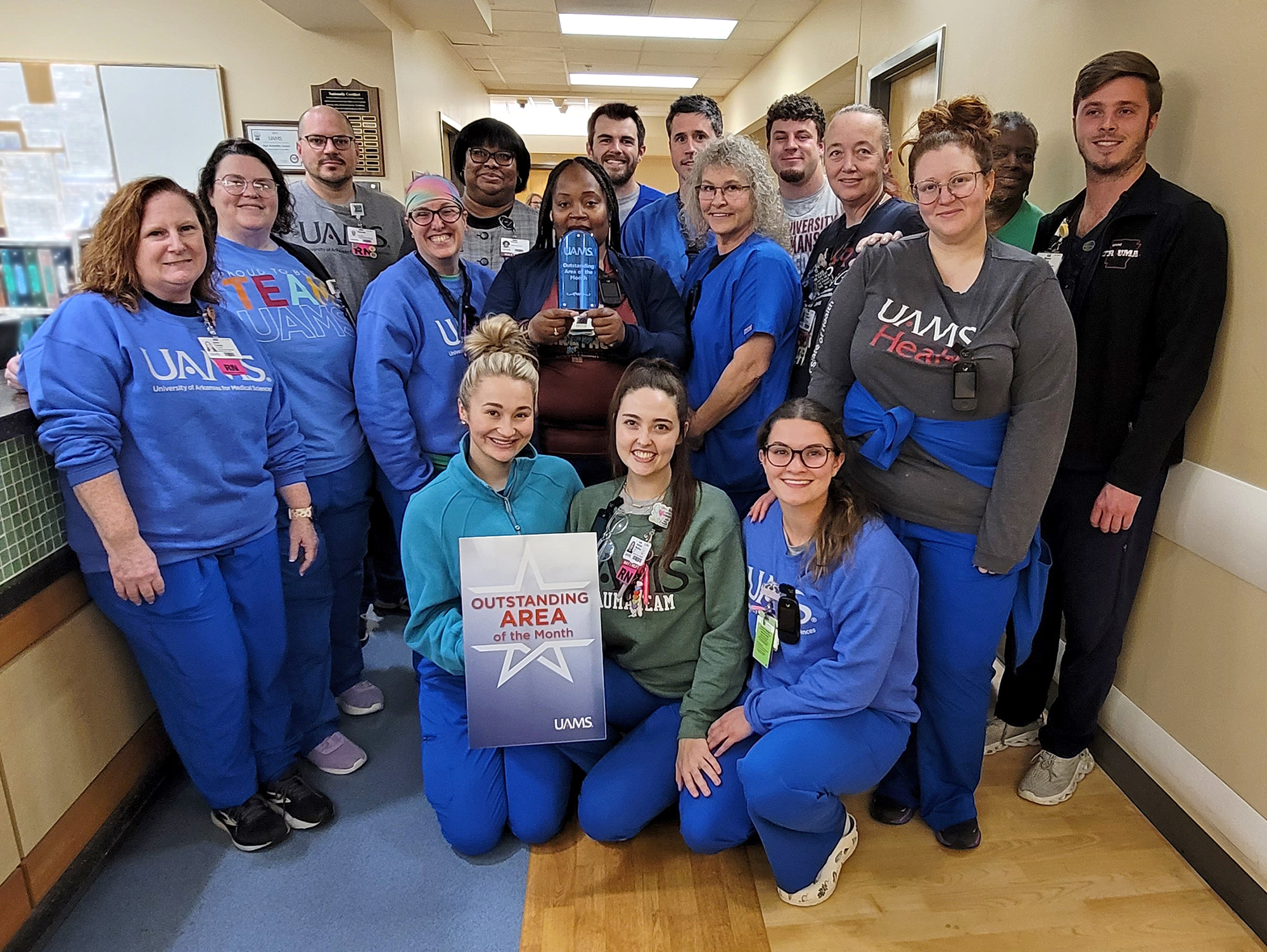 F4 - Trauma Progressive Care, Outstanding Area of the Month for November 2025