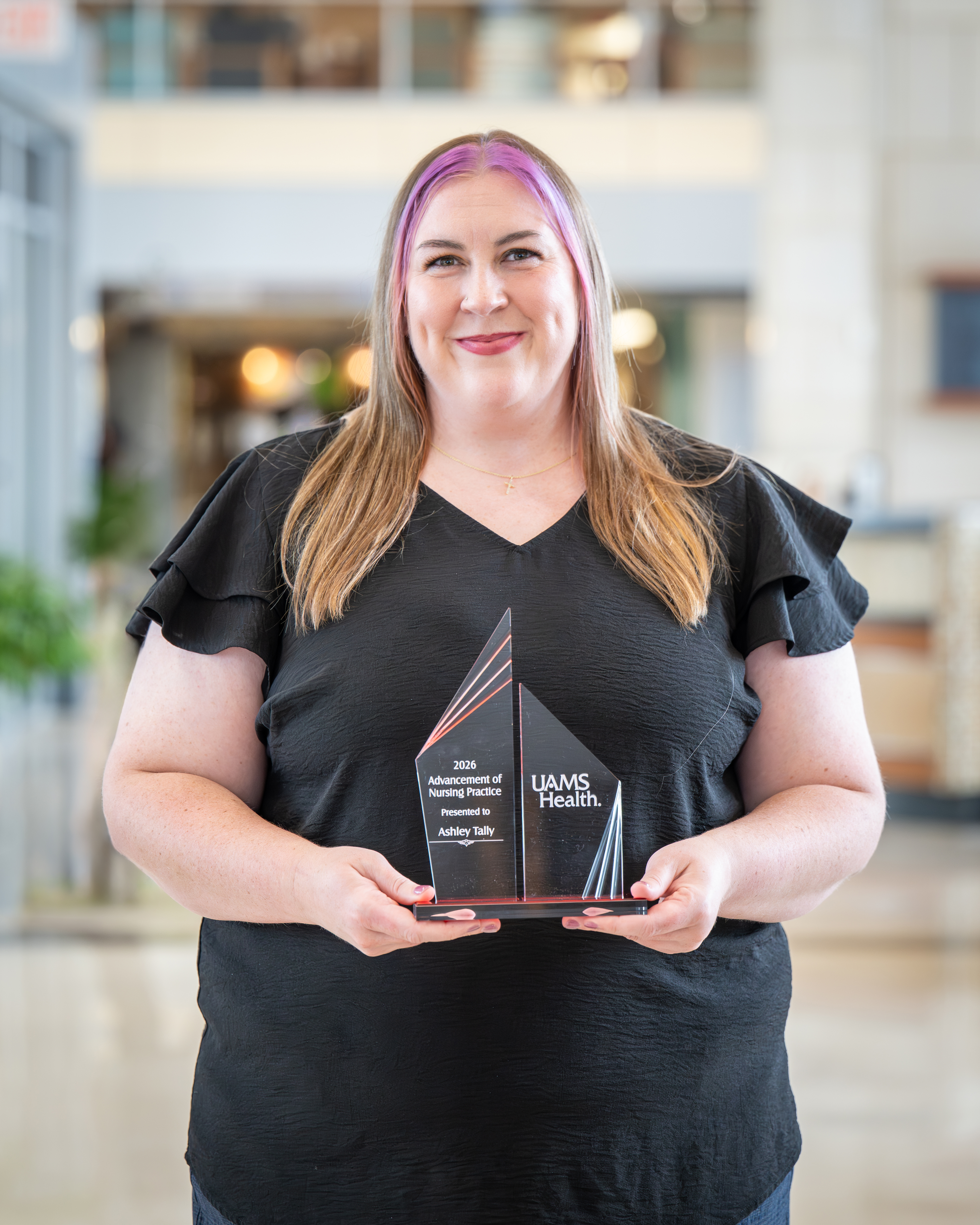 2026 Advancement of Nursing Practice Winner:  Ashley Tally, RN, UAMS East - Helena