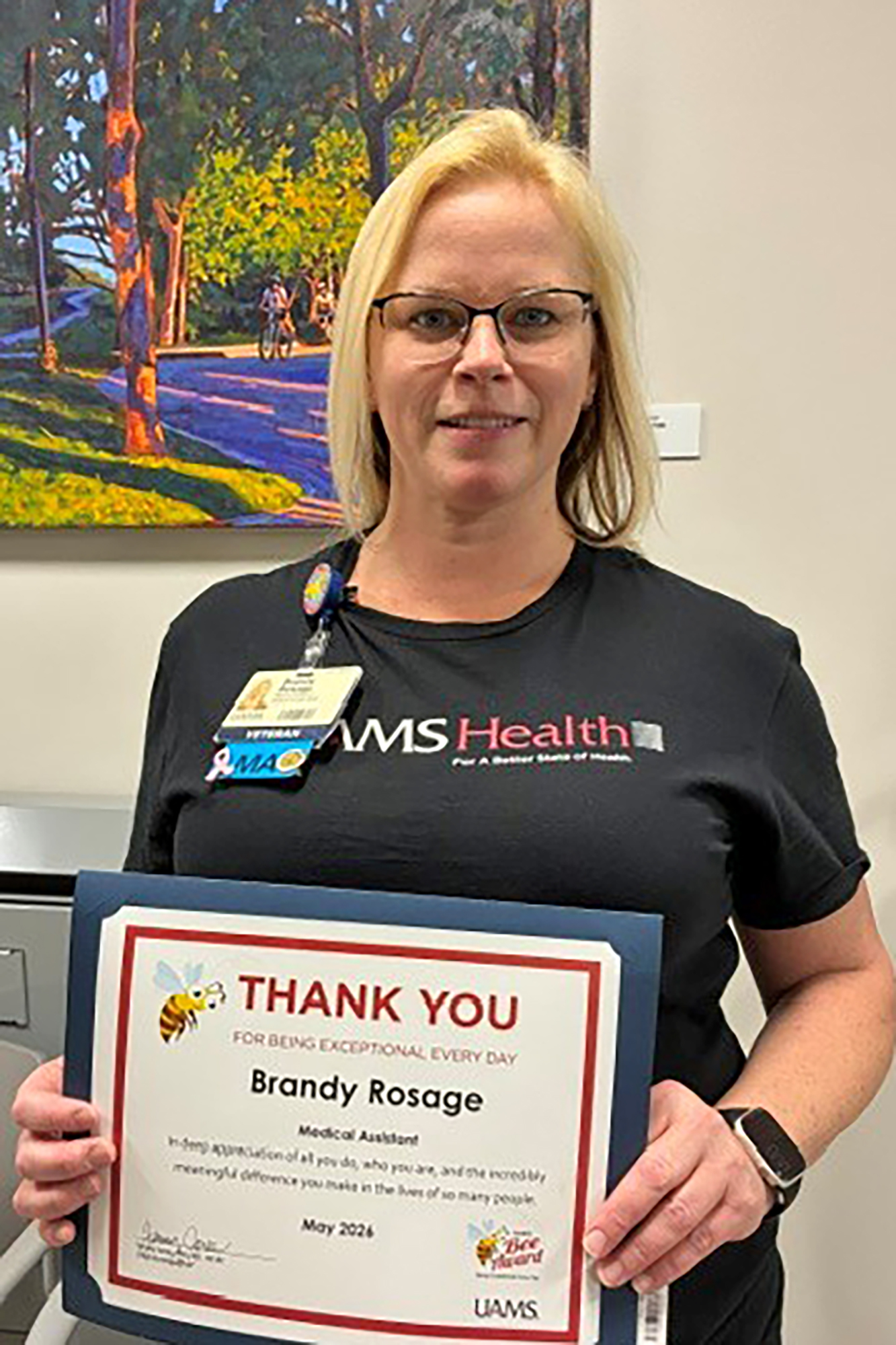 Brandy Rosage is a Medical Assistant at TOSH - Interventional Spine and Pain Clinic, 4th Floor