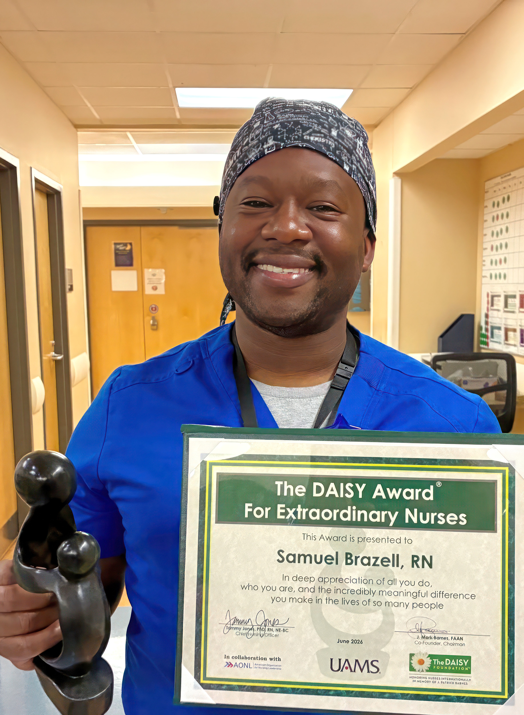 Samuel Brazell, RN, F7 - Stem Cell Transplant/Myeloma