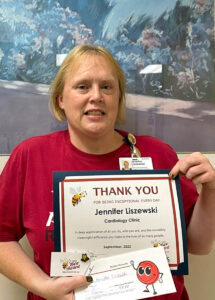 Jennifer Liszewski, Patient Representative- Cardiology Clinic