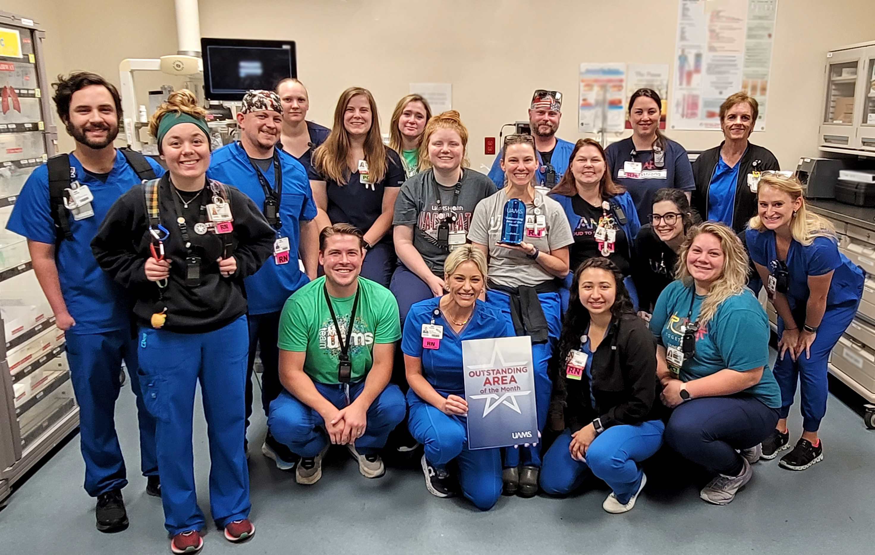 ED - Emergency Department, Outstanding Area of the Month for July 2023