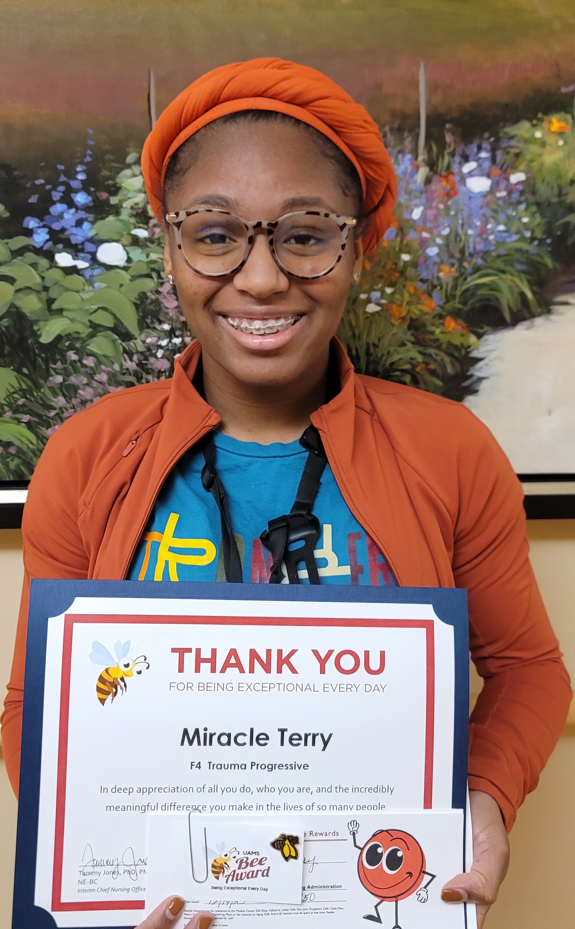 Miracle Terry, Patient Care Technician, F4 - Trauma Progressive Care