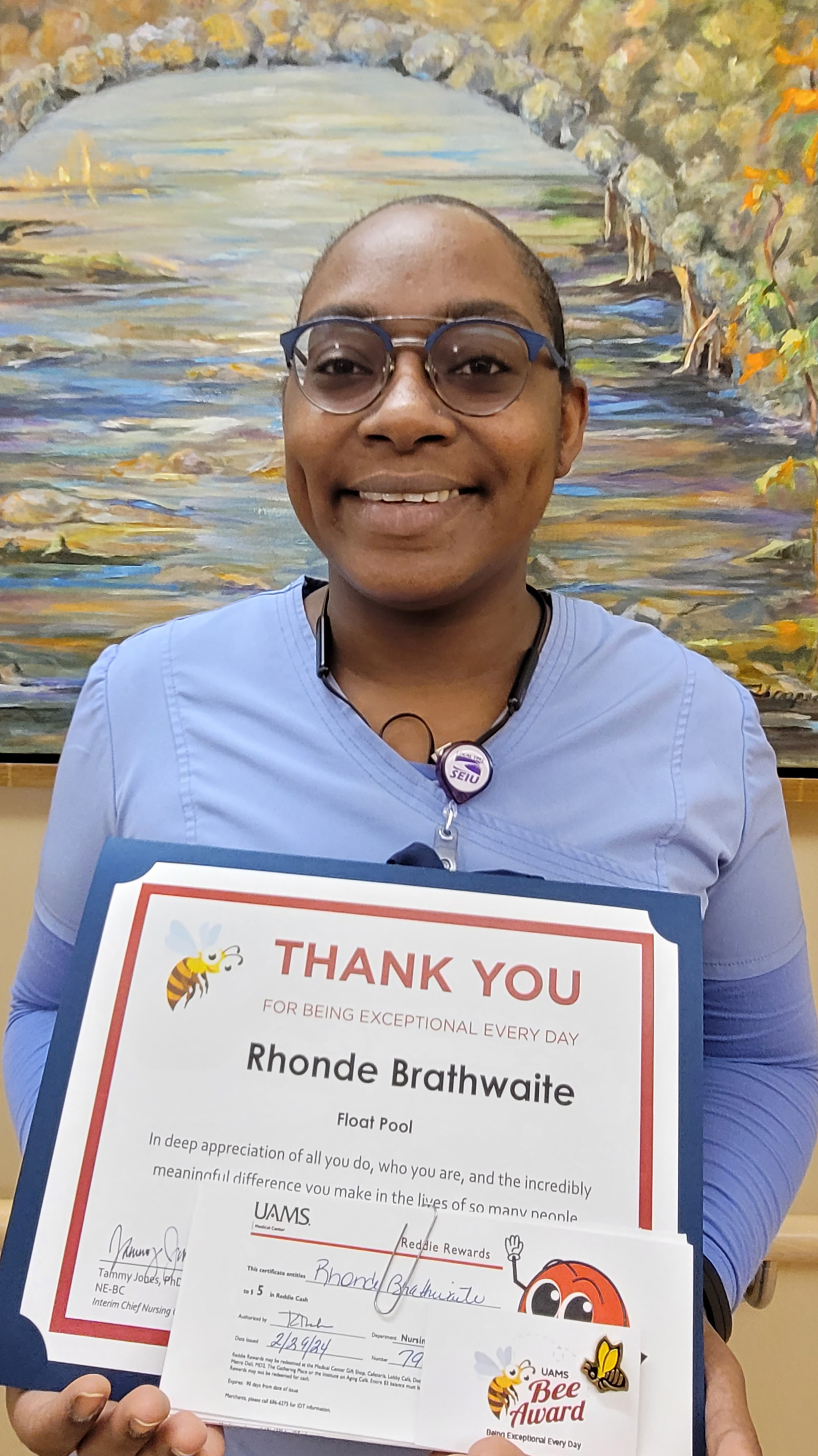 Rhonde Brathwaite, Patient Care Technician, Float Pool