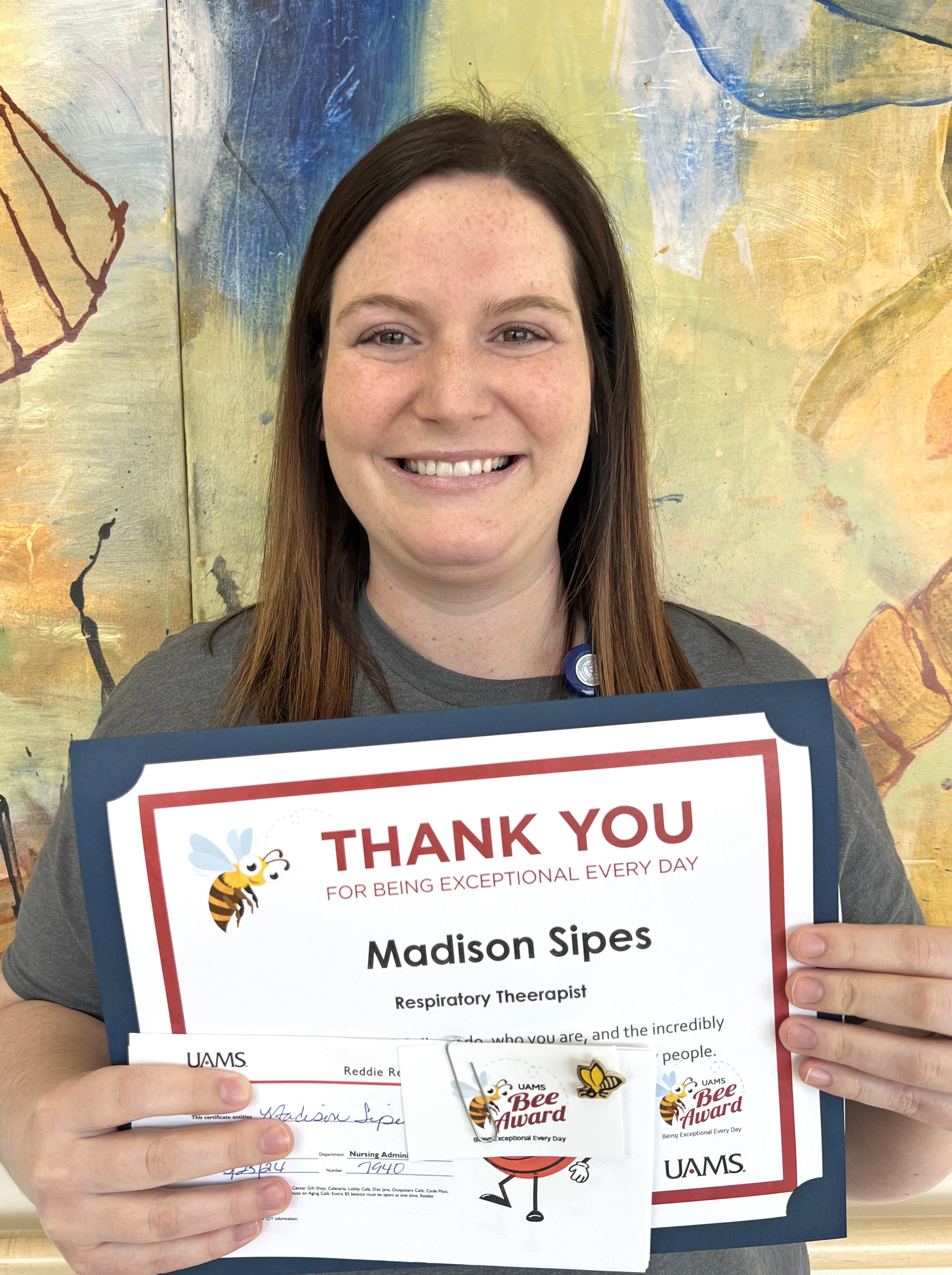 Madison Sipes, Respiratory Therapist