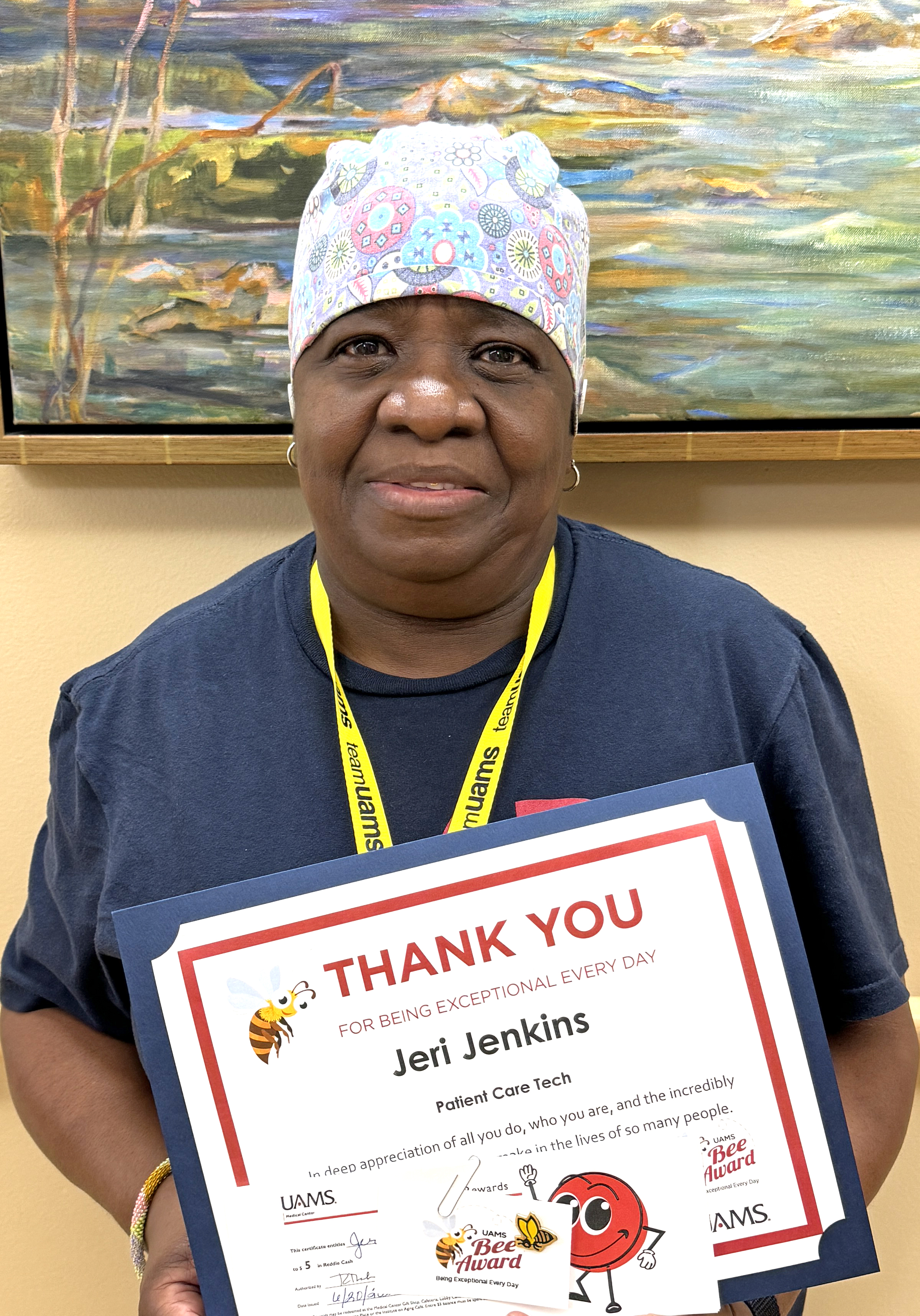 Jeri Jenkins, Patient Care Tech