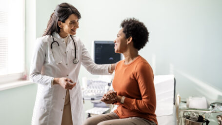 patient with doctor