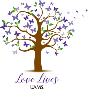 UAMS Love Lives logo