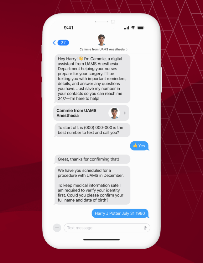 Cammie, virtual assistant