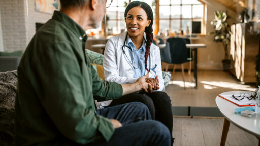 Aids related lymphoma - Doctor patient consultation