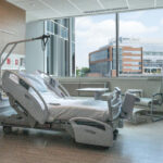 Patient room in the Orthopaedic and Spine Hospital