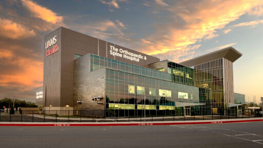 The exterior of the Orthopaedic and Spine Hospital