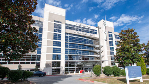 Exterior of the Hickingbotham Outpatient Center