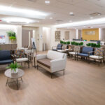 Waiting area of the UAMS Baptist Health Cancer Clinic – Little Rock