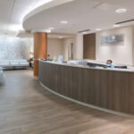 Waiting area of the UAMS Baptist Health Infusion Center in Little Rock