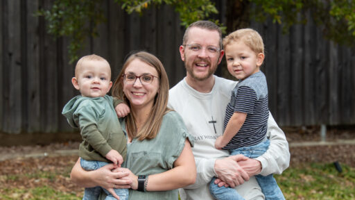 Mallory Kornegay with her family