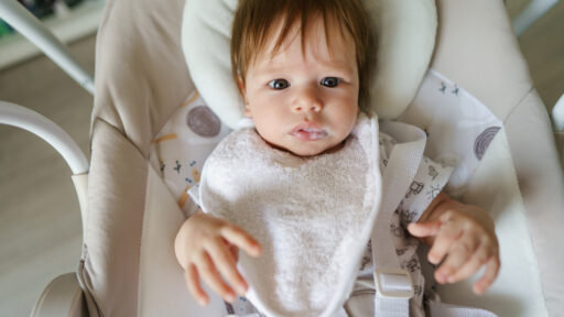 Baby spitting up