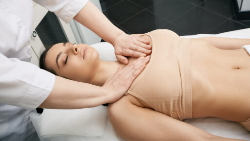 Performing breast therapy