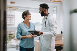 doctor and patient