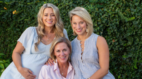 Martha, Lauren and Lesley Murphy