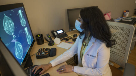 Gwendolyn M. Bryant-Smith, M.D. analyzing mammovan