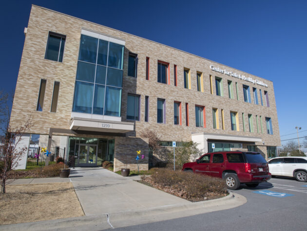 Exterior for The David M. Clark Center for Safe and Healthy Children