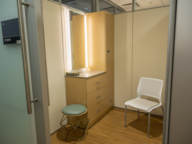 Breast Care Center Patient Room